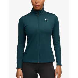 PUMA Strong Full Zip Cool Weather Green