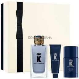 Dolce&Gabbana K by Dolce&Gabbana Комплект (EDT 100ml + Deo Stick 75ml + SG 50ml) за Мъже