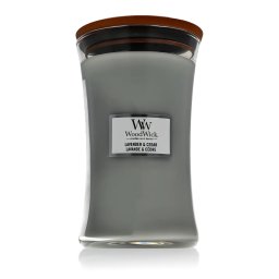 WoodWick Evergreen Cashmere Ароматна свещ 609,5 g тип Lavender & Cedar