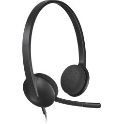 Слушалки с микрофон Logitech H340 USB