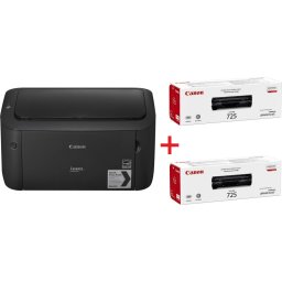 Лазерен принтер Canon i-SENSYS LBP6030B + 2x Canon CRG-725