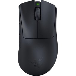 Razer DeathAdder V3 Pro Black, Wireless Gaming Mouse, True 30000 dpi, Focus Pro 30K Optical Sensor, Gen-3 Optical Mouse Switches