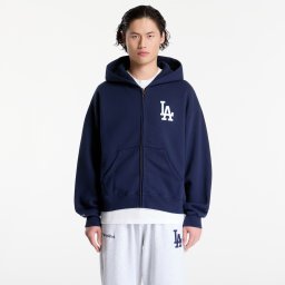 Суитшърт Sporty & Rich LA Serif Zip Hoodie UNISEX Dark Navy L