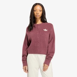 Пуловер adidas Essentials Knit Cardigan Burgundy M