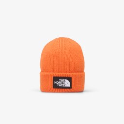 Шапка The North Face TNF Logo Box Cuffed Beanie TNF Orange Universal