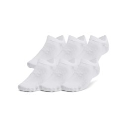 Чорапи Under Armour Essential No Show 6pk White M