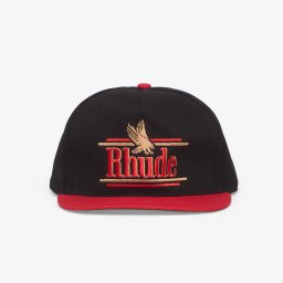 Шапка Rhude Rossa Structured Hat Black/ Red Universal