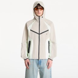 Яке Nike Tech Men's Dri-FIT Woven Full-Zip Color-Block Windrunner Jacket Cream Ii/ Volt Tint/ Black XL