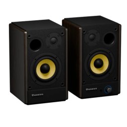 Компютърни тонколони Genesis Arsen 402BT NGS-2416, 2.0, 60 W RMS, Bluetooth 5.3, кафяви