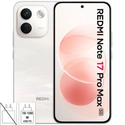Смартфон Xiaomi Redmi Note 17 Pro Max 5G 256GB 8GB RAM - БЯЛ -- CLOUD BLUSH