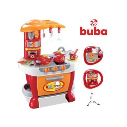 Детска кухня играчка, Buba Little Chef , Червена 008-801А