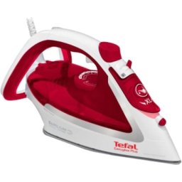 Ютия Tefal FV5717E0, Easygliss Plus, red, 2500W - 45g/min - shot 195g/min - Antidrip smart technology - water tank 270 ml - Duri