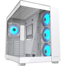 COUGAR FV150 RGB PC Case, Mid tower, White