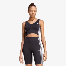 Сутиени adidas Essentials 3 Stripes Seamless Bralette Black S