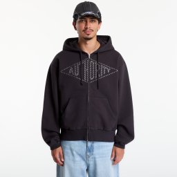 Суитшърт Umbro Authority Zipped Hoodie Washed Black M