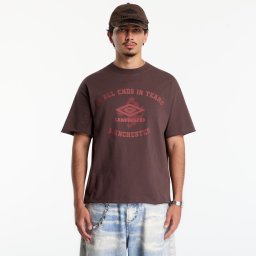 Тениска Umbro It All Ends In Tears T Shirt Plum M