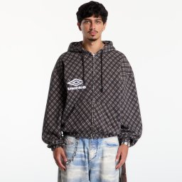 Суитшърт Umbro Plaid Masked Hoodie Brown M