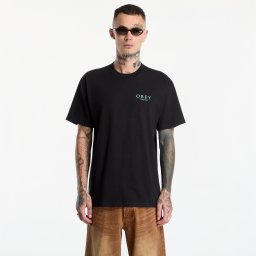 Тениска Obey Flores Robus Black L