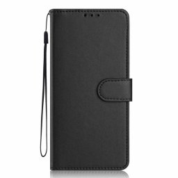 Кожен калъф тип портмоне за Xiaomi Redmi Note 17 4G/5G - черен