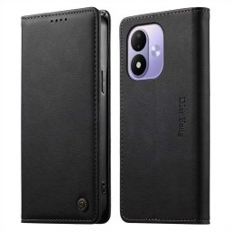 Калъф тип портмоне марка DIERFENG за Xiaomi Redmi Note 17 4G/5G - черен