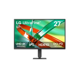 LG 27U711B-B UltraFine Монитор - 27" IPS 4K, HDR10, DCI-P3 90% - Черен