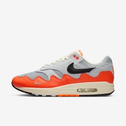 NIKE Мъжки маратонки Nike Air Max 1 Patta Waves Hyper Crimson Pure Platinum - II7055-800