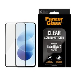 Стъклен протектор PanzerGlass за Xiaomi Redmi Note 17 4G/5G, UWF