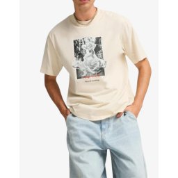 PUMA Club De Course Graphic Tee Beige