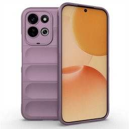 Подсилен силиконов гръб на ленти за Xiaomi Redmi 17 4G/5G - лилав