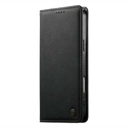 Калъф тип портмоне марка DIERFENG за Xiaomi Redmi 17 4G/5G - черен
