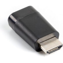 Адаптер Lanberg adapter HDMI-A (m) -> VGA (f), black