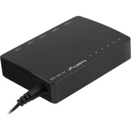 Комутатор Lanberg Switch DSP2-1005-12V 5X 1Gb/S Unmanaged Gigabit Ethernet Desktop 12V