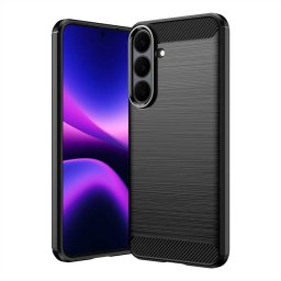 Силиконов гръб Rugged Armor за Samsung Galaxy S26 FE - черен