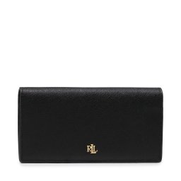 Портфейл LAUREN RALPH LAUREN Slim Wallet Wlt Med 432802917009 Черен