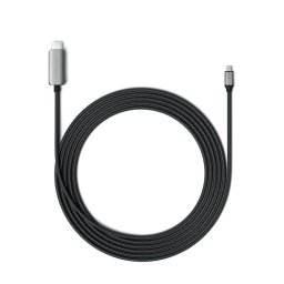 Кабел Satechi ST-YH8KCM, от USB-C(м) към HDMI(м), 2m, черен, 8K@60Hz