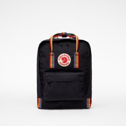 Раница Fjällräven Kånken Rainbow Backpack Black/ Rainbow Pattern 16 l