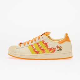Сникърси adidas x Pokemon Superstar II (Charmander) Cream White/ Shock Yellow/ Bright Orange EUR 40