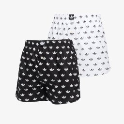 Боксерки adidas Woven Boxer 2-Pack Black/ White XL