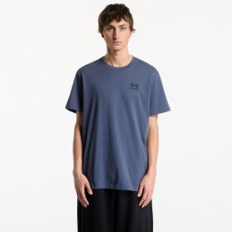 Тениска Under Armour M LOGO EMB Heavyweight SS Downpour Gray/ Black M