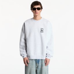 Суитшърт Obey Records Extra Heavy Crew Ash Grey XL
