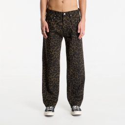 Дънки Obey Studded Boxcar Straight Leg Denim Dark Leopard W31