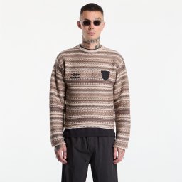 Пуловер Umbro Fair Isle Crest Crew Greige M