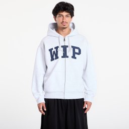 Суитшърт Carhartt WIP Hooded WIP Sweat Jacket UNISEX Ash Heather Stone Washed M