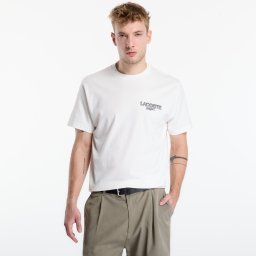 Тениска Lacoste Crewneck T-Shirts Flour 4