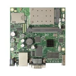 Рутер MikroTik RB411UAHR, мобилен 3G, 2.4GHz, Wireless G, 1x LAN 10/100, 1x RS232, 1x miniSIM, 1x USB, Passive PoE, 1x вградена антена