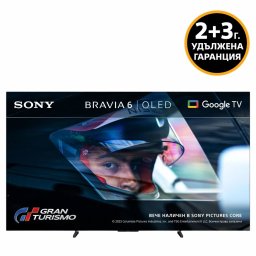 Sony BRAVIA 6 OLED 55" 4K HDR Google Smart TV (2026) -K55A65PB