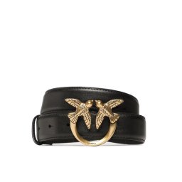 PINKO Колан Love Berry H3 Belt PE 23 PLT01 100125 A0F1 Черен