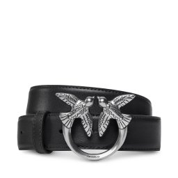 Колан PINKO Love Berry H3 Belt PE 23 PLT01 100125 A0F1 Черен