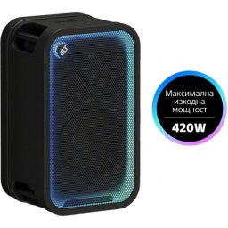 Парти тонколона Sony ULT TOWER 7 SRS-ULT700, 420 W, Bluetooth 5.3, до 30 ч автономност, караоке, IPX4, черна