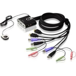 Превключвател KVM ATEN CS692, дву портов USB HDMI превключвател